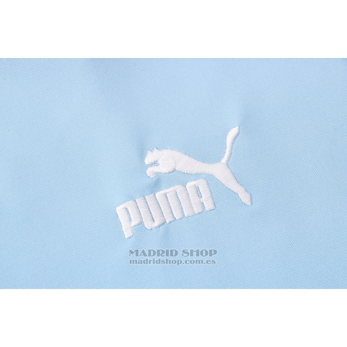 Chandal del Manchester City Manga Corta 2021-22 Azul